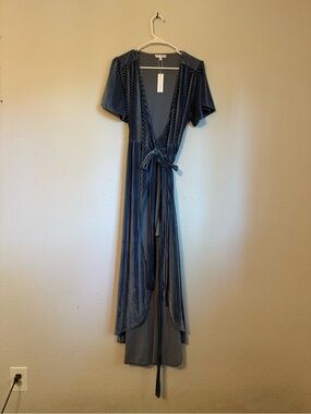Baltic Born Andi Velvet Ribbed Dress